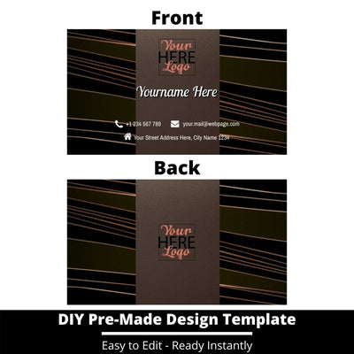 Business Card Design Template 11