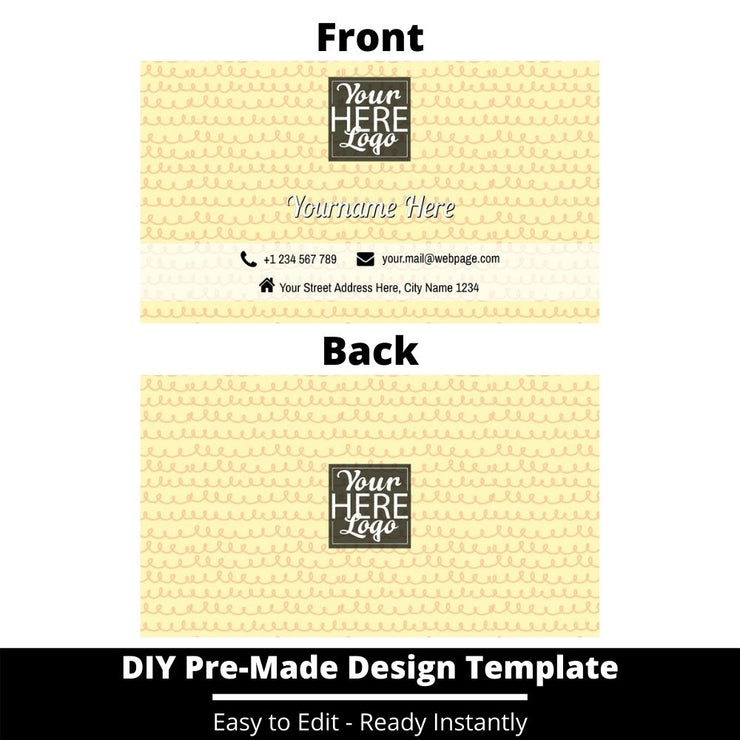Business Card Design Template 248
