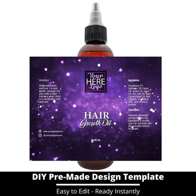 Hair Growth Oil Template 205