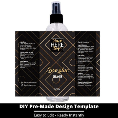 Lace Glue Cleaner Template 226