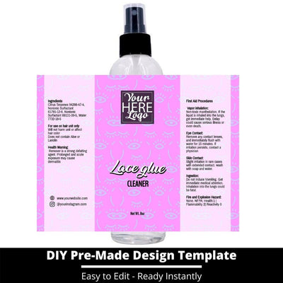 Lace Glue Cleaner Template 243