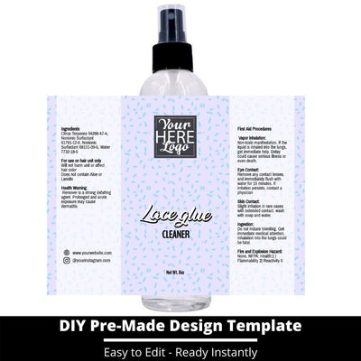 Lace Glue Cleaner Template 246