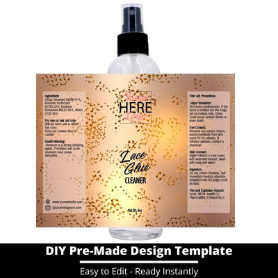 Lace Glue Cleaner Template 24