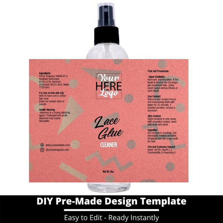Lace Glue Cleaner Template 27