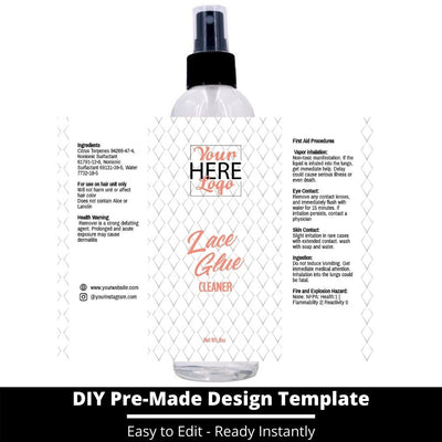 Lace Glue Cleaner Template 31