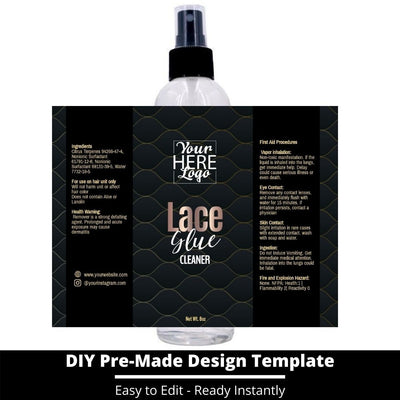 Lace Glue Cleaner Template 51