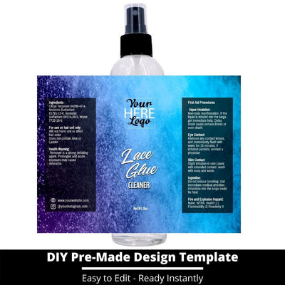 Lace Glue Cleaner Template 60