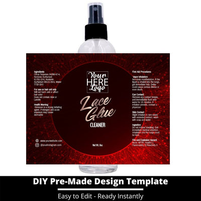 Lace Glue Cleaner Template 76