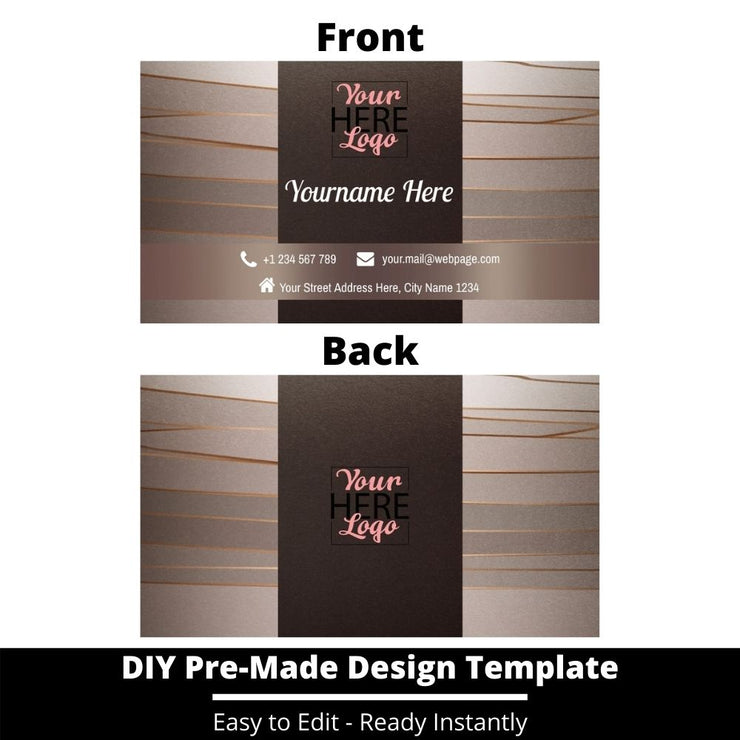 Business Card Design Template 2