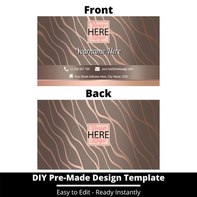 Business Card Design Template 5