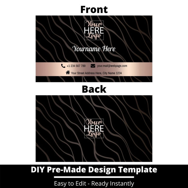 Business Card Design Template 7