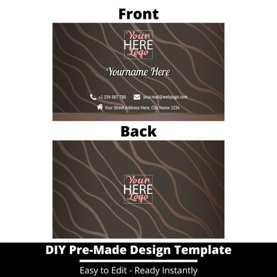 Business Card Design Template 8
