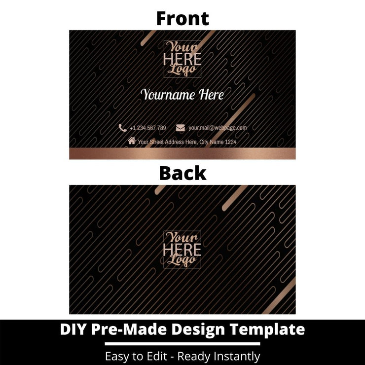 Business Card Design Template 10
