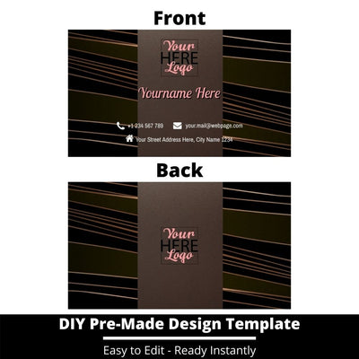 Business Card Design Template 12