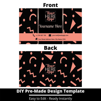 Business Card Design Template 13