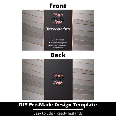 Business Card Design Template 16