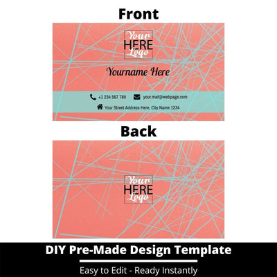 Business Card Design Template 29