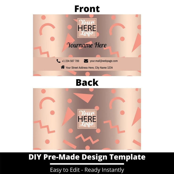 Business Card Design Template 30