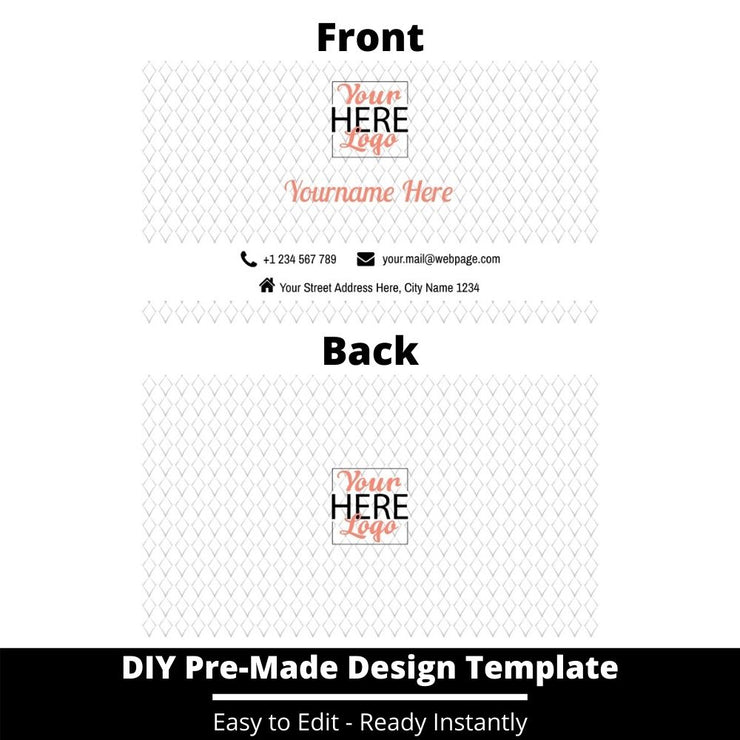 Business Card Design Template 31