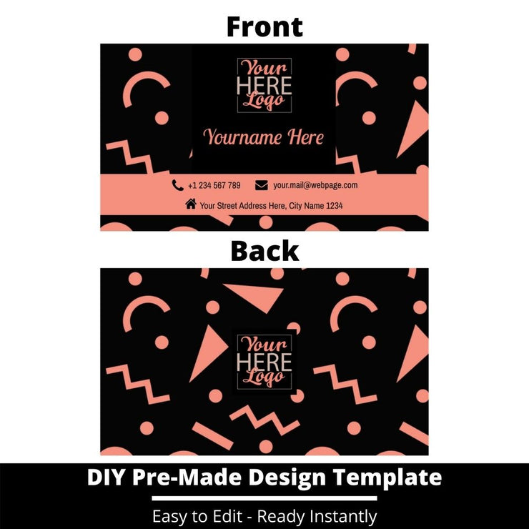 Business Card Design Template 32