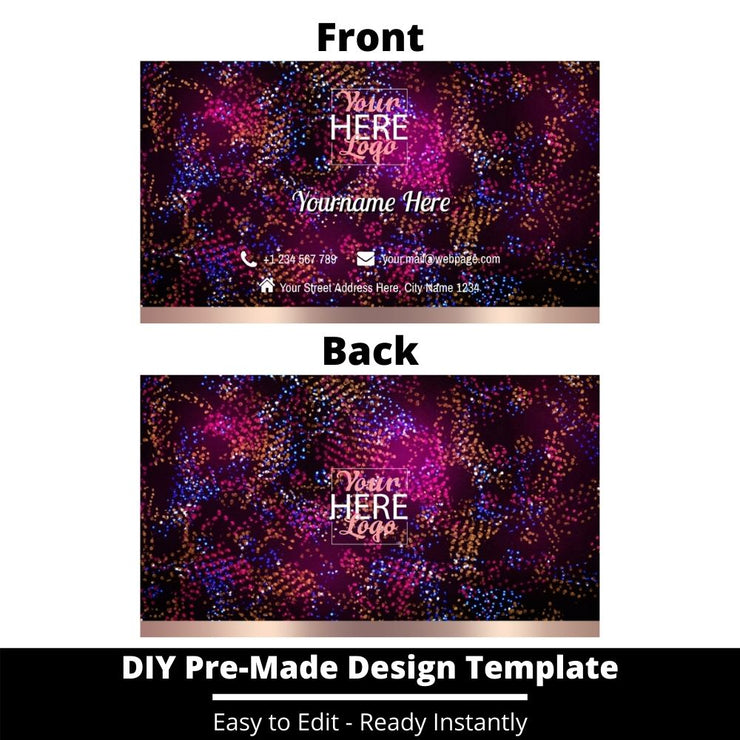 Business Card Design Template 35