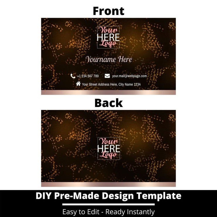 Business Card Design Template 36