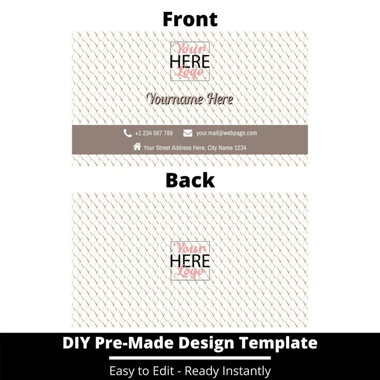 Business Card Design Template 40