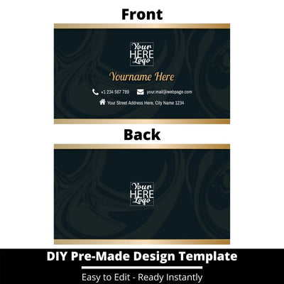 Business Card Design Template 41