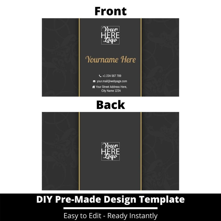 Business Card Design Template 43