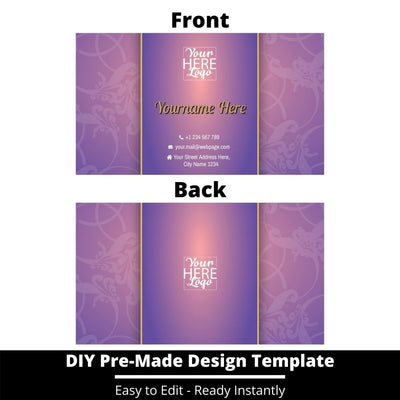 Business Card Design Template 44