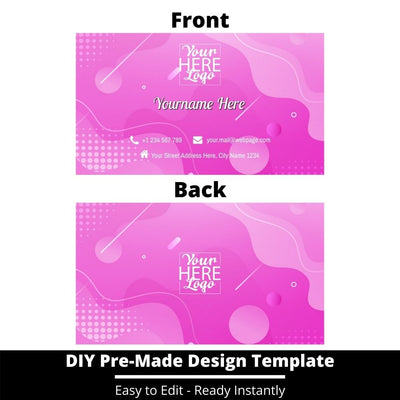 Business Card Design Template 46