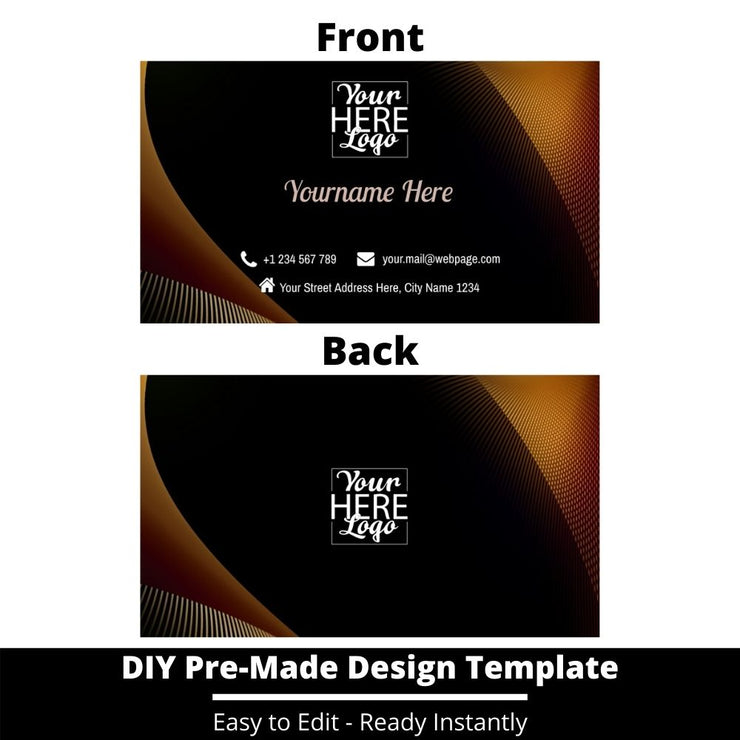 Business Card Design Template 48