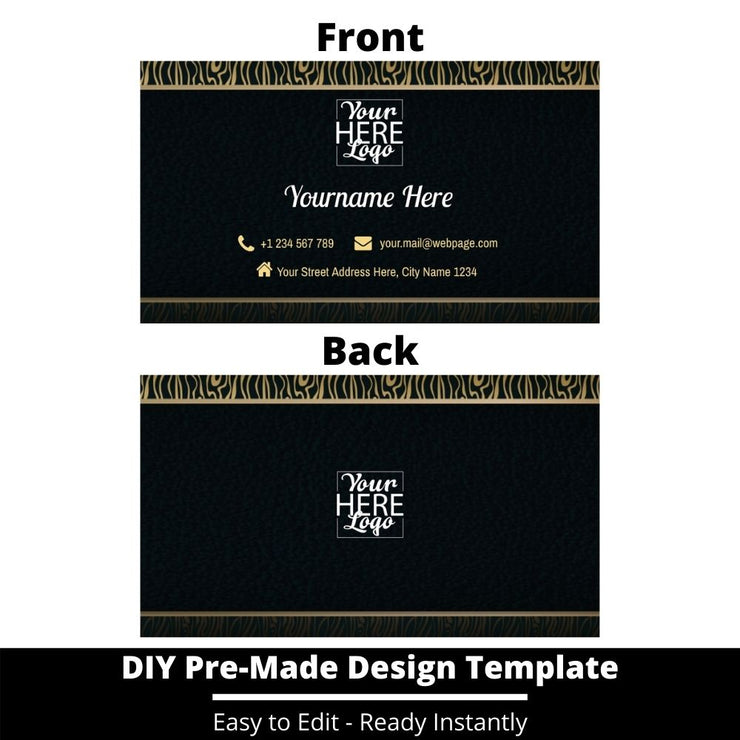 Business Card Design Template 50