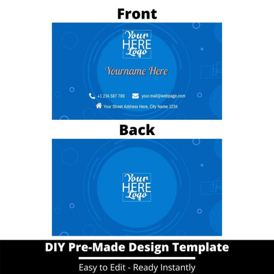 Business Card Design Template 53
