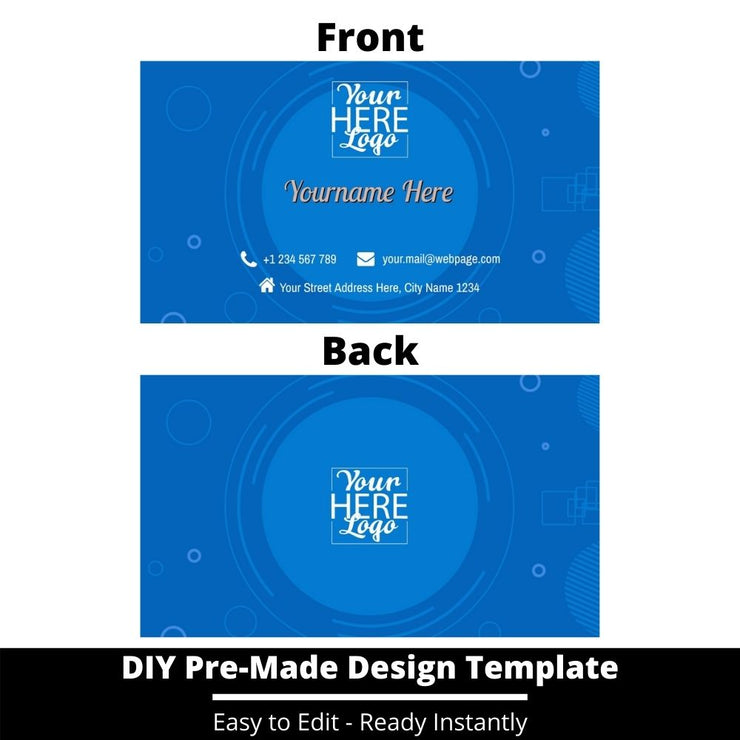 Business Card Design Template 53