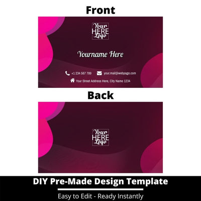 Business Card Design Template 65