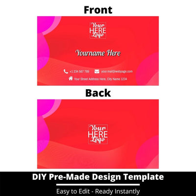 Business Card Design Template 67