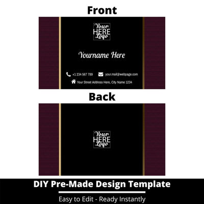 Business Card Design Template 69