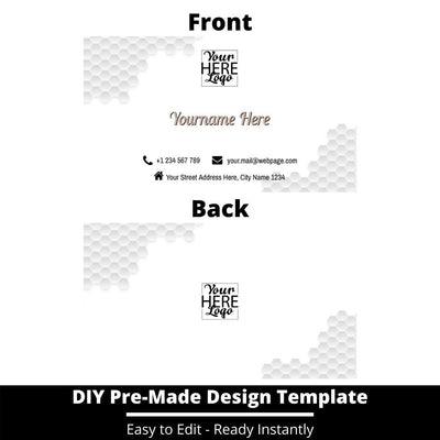 Business Card Design Template 70
