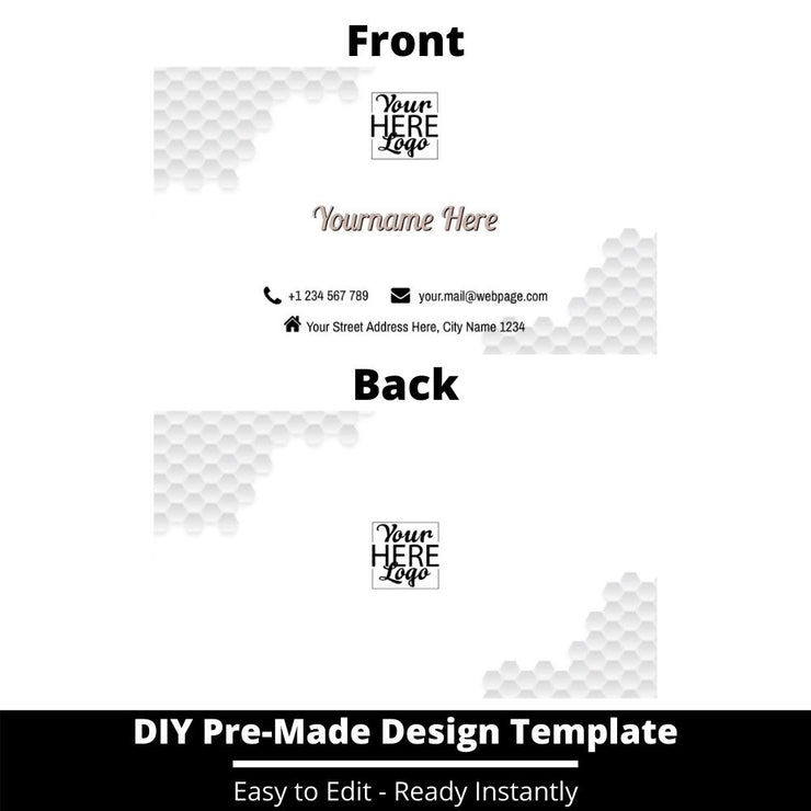 Business Card Design Template 70