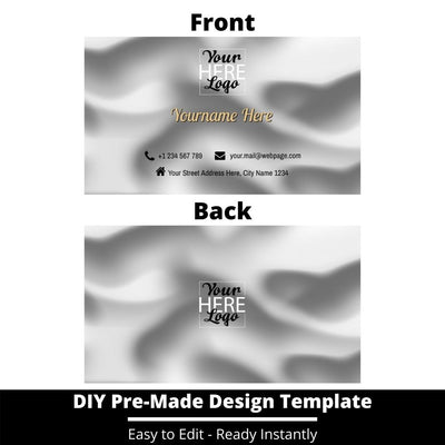 Business Card Design Template 73