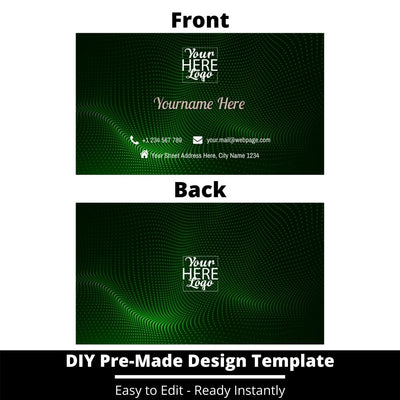 Business Card Design Template 81