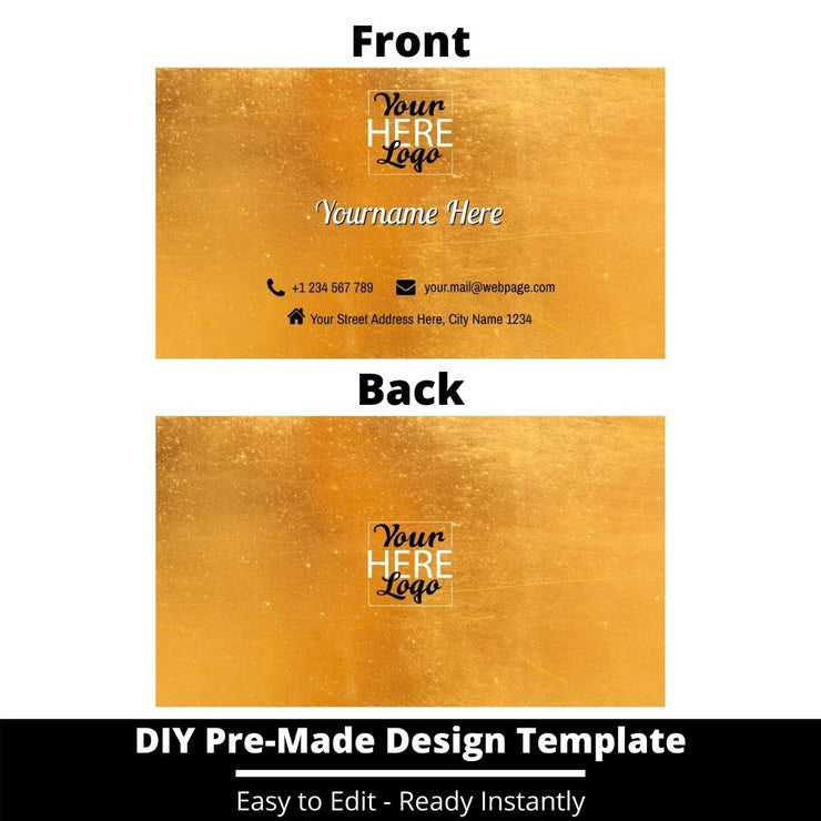 Business Card Design Template 90