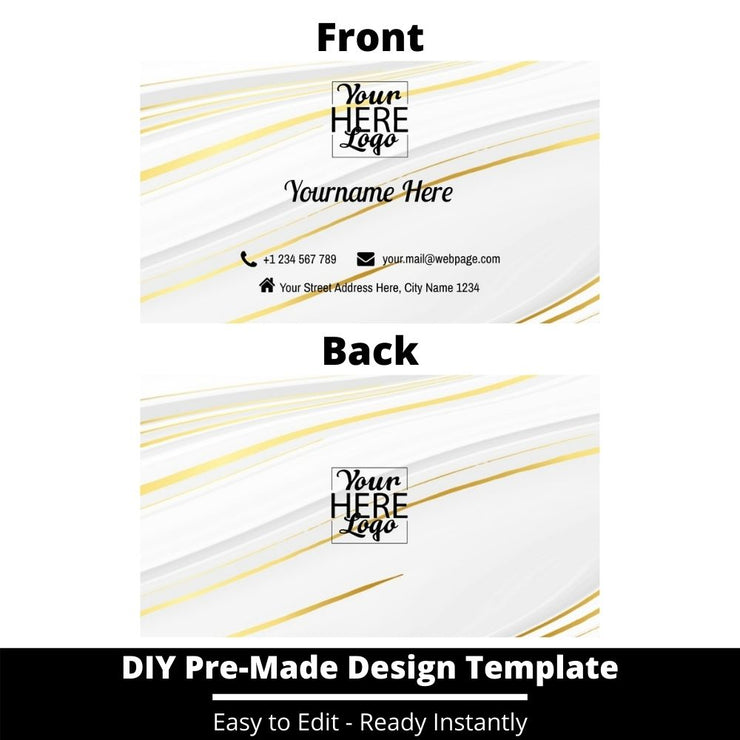 Business Card Design Template 104