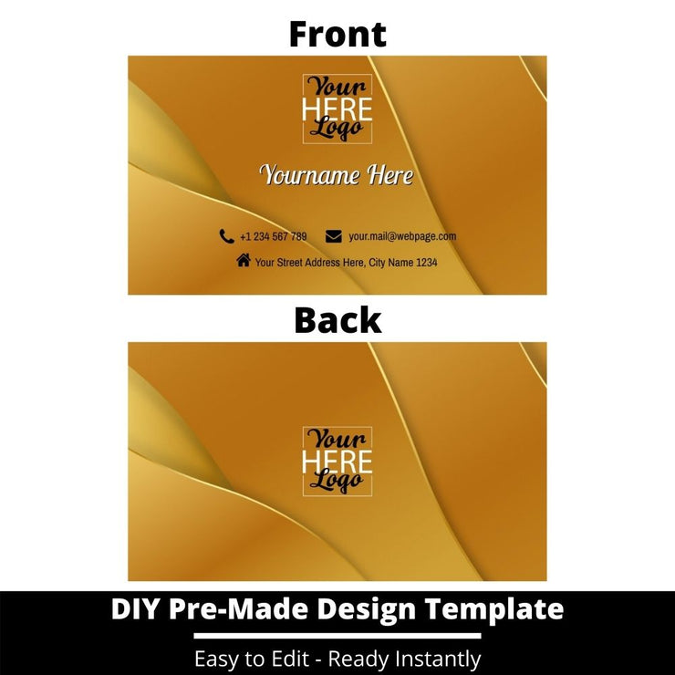 Business Card Design Template 105