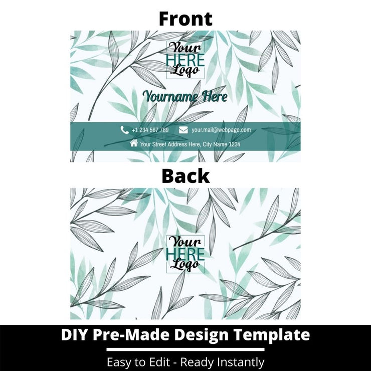 Business Card Design Template 107