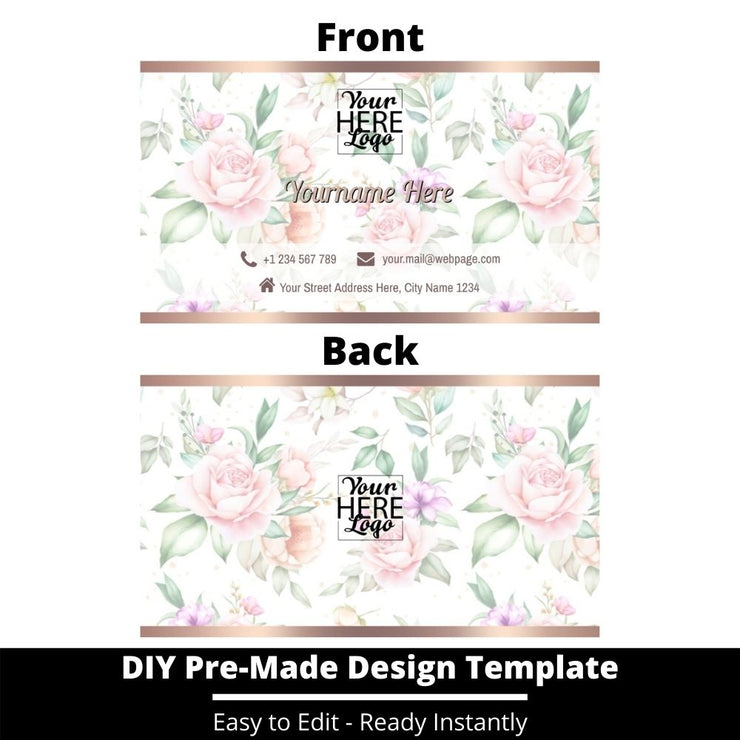 Business Card Design Template 109