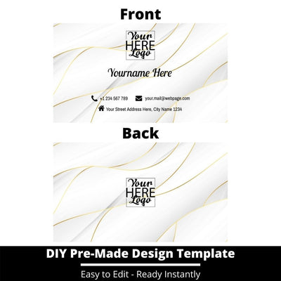 Business Card Design Template 139
