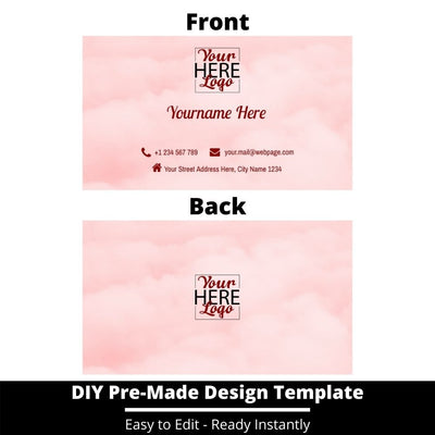 Business Card Design Template 143