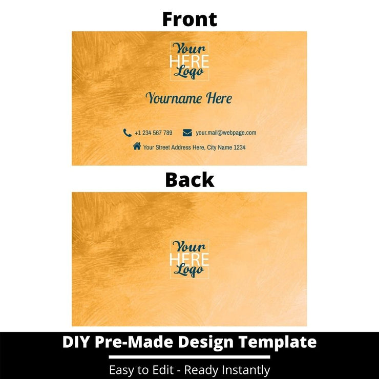 Business Card Design Template 145